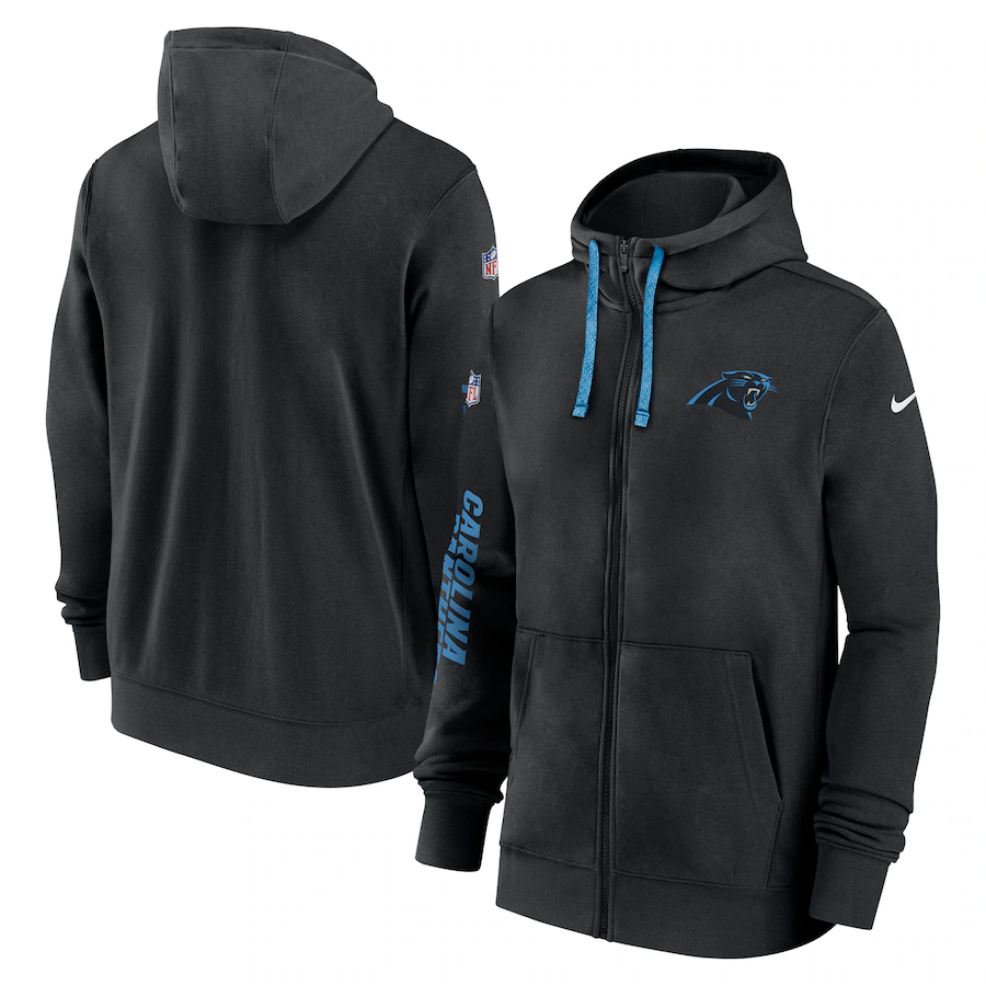 Men Carolina Panthers black 2024 Nike NFL Hoodie->oakland raiders->NFL Jersey